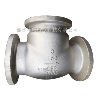 精铸硅溶胶不锈钢止回阀铸件